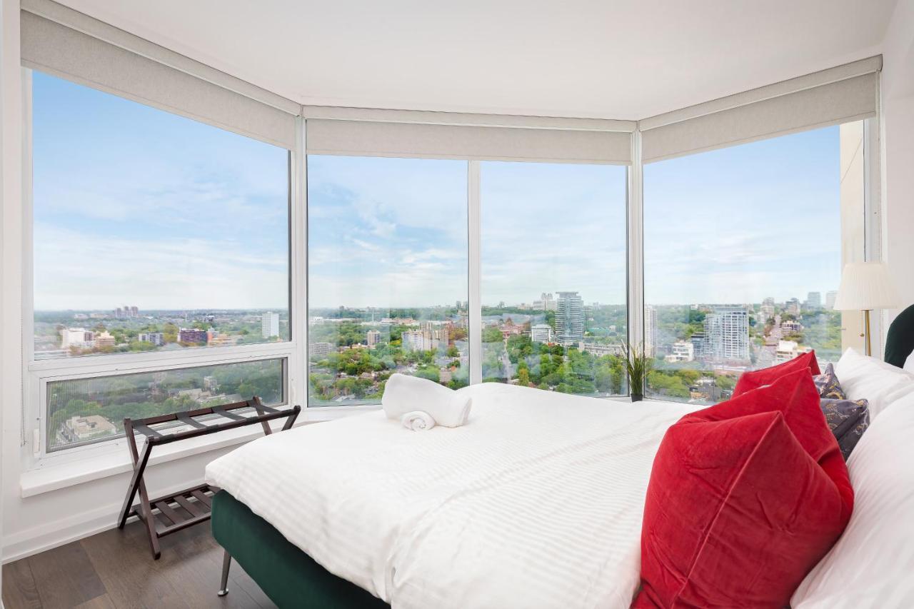Luxury 2-Bedroom Apartment In Yorkville With The Best City View In Downtown Toronto Eksteriør billede